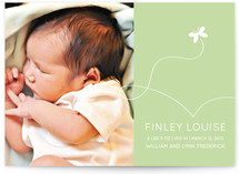 Butterfly Kisses Birth Announcements