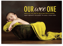 Sweet and Simple Birth Announcements