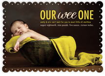 Sweet and Simple Birth Announcements