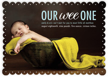 Sweet and Simple Birth Announcements