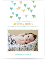 Hearts Abound Birth Announcements