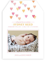 Hearts Abound Birth Announcements
