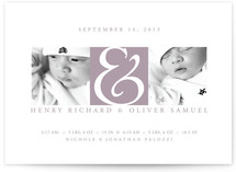 This & That Birth Announcements