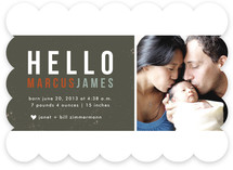Hello Block Birth Announcements