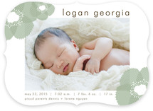Soft Petals Birth Announcements