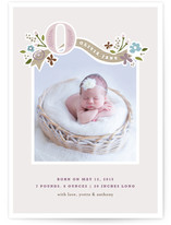 Fairy Tale Beginnings Birth Announcements