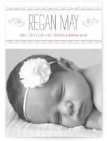 Curlicues Birth Announcements