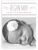 Curlicues Birth Announcements