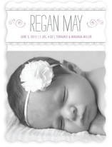 Curlicues Birth Announcements