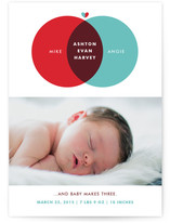 Baby Makes Three Birth Announcements