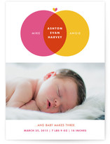Baby Makes Three Birth Announcements