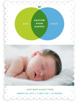 Baby Makes Three Birth Announcements