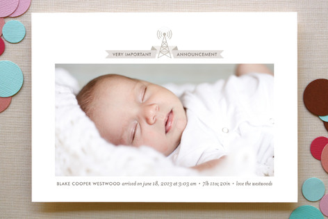 Broadcast Birth Announcements