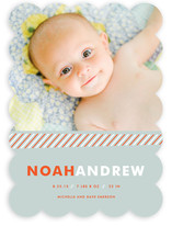 Preppy Birth Announcements