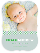 Preppy Birth Announcements