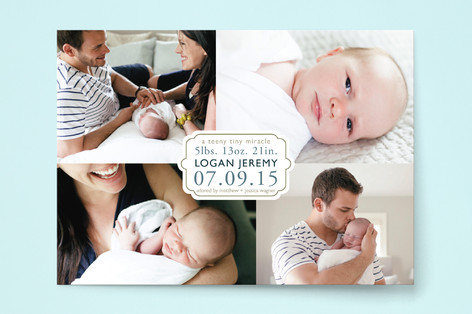 Tiny Miracle Birth Announcements