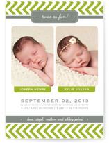 Double Trouble Birth Announcements