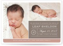 From Your Nose to Your Toes Birth Announcements, by Rose Lindo
