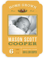 Home Grown Birth Announcements