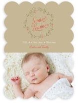 Pixie Wreath Birth Announcements