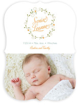 Pixie Wreath Birth Announcements