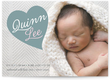 Welcomed with Love Birth Announcements