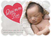 Welcomed with Love Birth Announcements