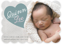 Welcomed with Love Birth Announcements