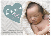 Welcomed with Love Birth Announcements