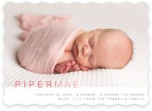 Baby Sophisticate Birth Announcements