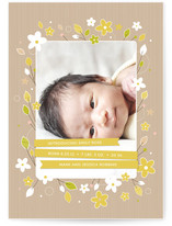Baby Bouquet Birth Announcements