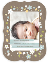 Baby Bouquet Birth Announcements