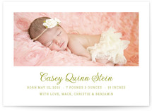 Pure Birth Announcements