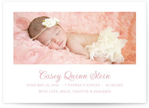 Pure Birth Announcements