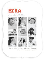 Nine Square Birth Announcements