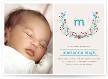 Legacy Wreath Birth Announcements