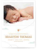 little aviator Birth Announcements