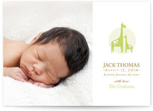 Love Giraffe Birth Announcements