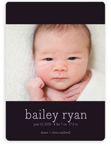 Luxe Birth Announcements