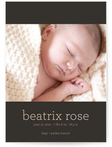 Luxe Birth Announcements