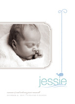 modern splash Birth Announcements, by kelli hall