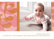 Mod Shapes Birth Announcements