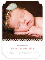 Sweet Lace Birth Announcements