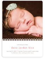 Sweet Lace Birth Announcements