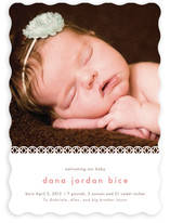 Sweet Lace Birth Announcements