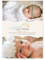 Snuggle Bunny Birth Announcements