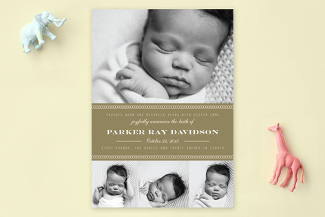 Oliver Birth Announcements