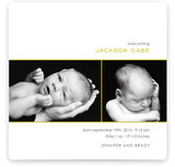 Simple Welcome Birth Announcements