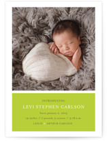 Poetic Birth Announcements
