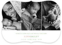 Three in a Row Birth Announcements